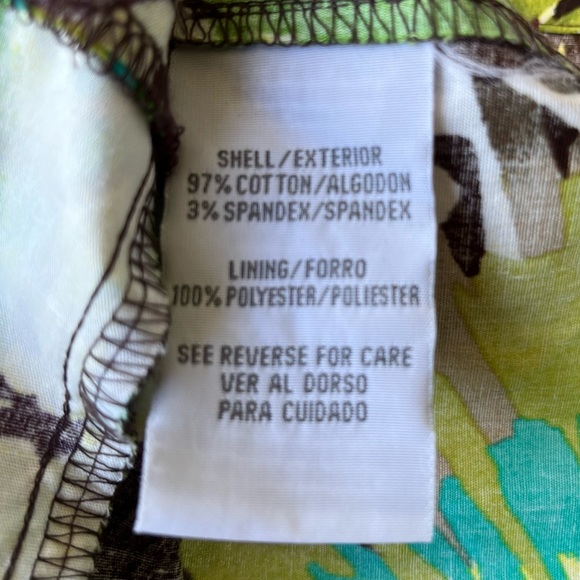 â˘R & K Originals⢠Abstract Floral Belted Halter Dress - Size 12 - Picture 10 of 12